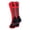 #55, variant on Red/Black Player Id Crew Number Socks (#55, Small)
