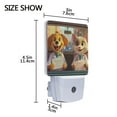 thumbnail image 4 of Cute Dog and Cat on Car LED Night Light with Smart Sensor Plug Into Wall Dusk to Dawn 2 packs, 4 of 7