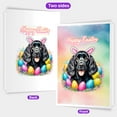 thumbnail image 2 of Happy Easter Cocker Spaniel with Bunny Ear Headband and Flowers 5x7in Folded Greeting Card Cockers Dog Lover Gifts Single Note Card with Envelope - 13001, 2 of 5