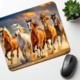 thumbnail image 6 of Galloping Horses Mouse Pad Low Profile Gaming Mat, 6 of 7