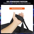 thumbnail image 4 of VEVOR Padded DJ Mixer Gig Bag, 1200D Oxford Fabric, DJ Gear Carry Bag with a Storage Pocket 4.92 ft Removable Shoulder Strap 0.39 in Padding, 19.29 x 8.66 x 15.34 in Storage Case for DJ Controller, 4 of 9