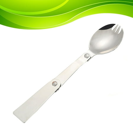 

HOMEMAXS Picnic Folding Spoon Tableware Wear Resistant Cutlery Travel