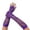 Purple, variant on Fgnfyis Sparkly Rhinestone Mesh Fingerless Carnival Gloves for Women Party Dance Performance Accessories Red