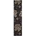 thumbnail image 2 of Safavieh Florida Shag Dark Brown Shag Rug - Runner 2'3" x 9', 2 of 5