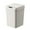 White, variant on Anckoeil touchless Sensor Trash Can 13 Liter/3.4 Gallon Small Capacity Trash Can with Lid Sensor Kitchen Bin Recycling Practical Portable Trash Cans