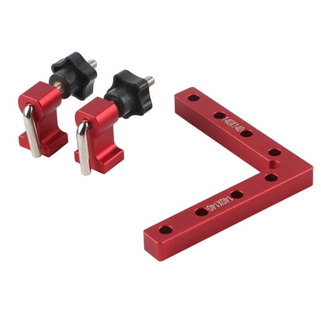 

Woodworking Right Angle Fixture Positioning Panel Clip L Shaped Carpenter Clamping Tool Auxiliary For Welding For Cabinets For Drawers 110mm 120mm 140mm 160mm