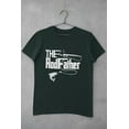 thumbnail image 5 of Old Glory Mens Father's Day Rod Father Fishing Short Sleeve Graphic T Shirt, 5 of 6