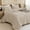 04-Oatmeal, variant on ANGENIA King Size Comforter Sets Beige - 3 Pieces Cream Boho Bedding Comforter Set for King Bed - Soft Fluffy Tufted Textured All Season Bed Set for Women Men