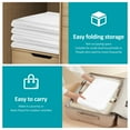 thumbnail image 6 of 3 Pcs Mattress Moving Bag Clear Mattress Protector Waterproof Plastic Bed Cover Portable Bed Plastic Cover Protector for Traveling Outdoor Activities, 6 of 10
