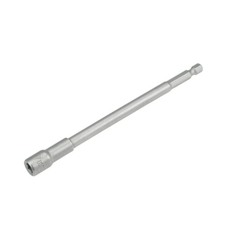 

Uxcell 1/4 Hex Shank 150mm length 7mm Magnetic Nut Setter Driver Drill Bit
