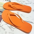 thumbnail image 5 of Luxalzxs Flip Flops for Men & Women Lightweight Cushioning Shock Absorbing Thong Sandals for Walking & All-Day Summer Casual Beach Comfortable EVA Rubber Sandal Flip Flops, 5 of 7