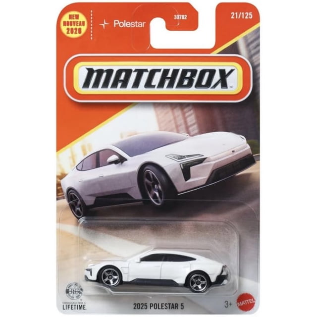 Vehículo de juguete fundido a presión Matchbox 2025 Polestar 5 a escala 1:64