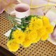 thumbnail image 4 of AURARMLET 20Ud Artificiales Flores De Amarillas Para Hogar, 4 of 8