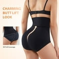 thumbnail image 3 of Body Shaper for Women,High Waisted Tummy Firm Control Slimming Waist Panties, 3 of 6
