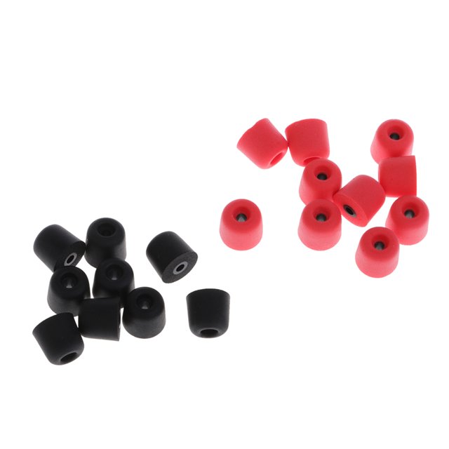 10 Pares de Almohadils para Los Oídos Puntas para Los Oídos Puntas de Espuma Tapón para Los Oídos de 3.0 Mm para Auricures