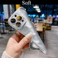 thumbnail image 3 of for iPhone 13 Pro Case for Women Men, 3D Honeycomb Pattern Bump Feel, Thin Slim Soft Back Cover Raised Camera Protection Phone Case for iPhone 13 Pro (6.1") - Silver, 3 of 11