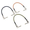 thumbnail image 3 of Cables De Efectos, Cables De Guitarra De Alta Precisión, Nailon Trenzado De Metal De Larga Duración Para Amplificadores, 3 of 7
