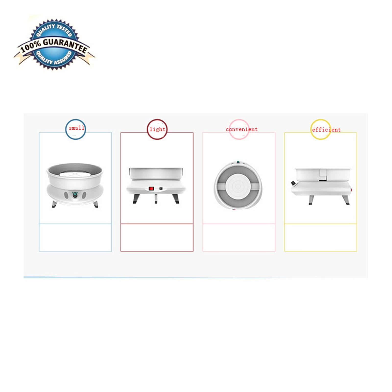 Ceramic Molding Machine Electric Ceramic Wheel 15cm Electric Ceramic Wheel Detachable Pool Easy To Clean Ceramic Clay Art ,Wide Ranging Usage