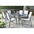 Cosco Outdoor Living Paloma 7Piece Dining Set, Gray