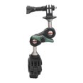 thumbnail image 2 of Action Camera Handlebar Mount Bracket 360 Degree Rotation Aluminium Alloy Camera Clamp Holder with 1/4in Screw, 2 of 5