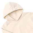 thumbnail image 5 of TOWED22 Girls Boys Tracksuit Sets Athletic Sweatsuits Hooded Sweatshirt and Jogger Shorts Outfits 2 Piece Sets For Kid,Khaki,11-12 Y, 5 of 5