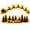 #_02, variant on MYUNNIL 3D Lighted Wooden Reindeer Wall Decor Reindeer Silhouette Remote Control Warm LED with Snowflake Pattern 12 Pcs