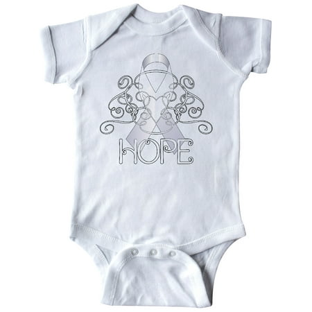 

Inktastic Hope- Lung Cancer Awareness Gift Baby Boy or Baby Girl Bodysuit