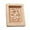 Brown, variant on XKHHLH Carved Wooden Cookie Cutter, Kitchen Cookie Cutter, Cookie Stamp Stamp Rose Cookie Cutter for Cookie Stamp