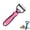 Small (Red), variant on 2-in-1 Pet Grooming Tool for Dogs & Cats, Dual-Sided Dematting Comb and Undercoat Rake, Deshedding Brush for Long Hair Thick Coats, Pet Grooming Brush for Reducing Loose Fur and Tangles
