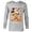 Athletic Heather, variant on Disney Mickey Mouse Strolling Through Autumn Leaves Fall - Long Sleeve T-Shirt for Men - Customized-White