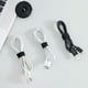 thumbnail image 2 of Sidaley Soportes de correas para cables, accesorios universales para el hogar y la Oficina, cinturón para atar, organizador de sujeción de cables Teléfono y Comunicación 5 metros, 2 of 6