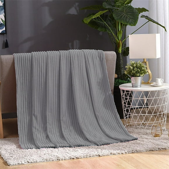 Soft Hugging Blanket for Sofa and Bed - Lightweight Cozy Sleeping Throw Featuring Polyester Velvet Material Room and Bedroom 100X150cm
