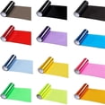 thumbnail image 3 of Negro mate 12 colores luz del coche faro luz trasera tinte película de vinilo hoja adhesiva luz antiniebla lámpara trasera película de humo mate 30X150Cm, 3 of 4