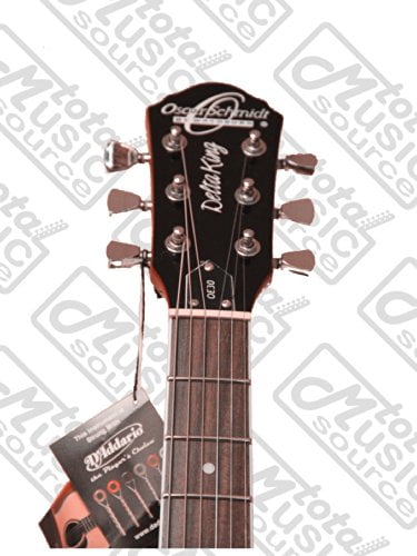 oscar schmidt delta king semi hollow electric guitar oe30ch