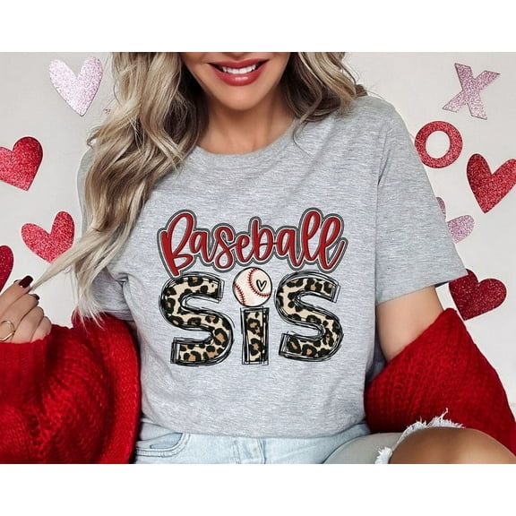 Baseball Sister Shirt, Base Ball Tee Shirts, Baseball Game Day Tees, Baseball Sport Lover Unisex Tee, Baseball Biggest Fan TShirt