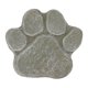 thumbnail image 1 of Piedra conmemorativa con huella de pata de perro, rotulación para tumba de perro, monumento para mascotas para césped al aire libre, patio, verde musgo, 1 of 10