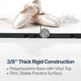 thumbnail image 3 of FlooringInc Practice Dance Tile Kits With Edging, 49 Tiles, 7' x 7'' Area, White, 3 of 9
