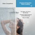 thumbnail image 4 of Ove Decors Tampa-Pro 36 in. L x 36 in. W x 72 in. H Alcove Shower Kit with Pivot Frameless Shower Door in Black and Shower Pan, 4 of 5