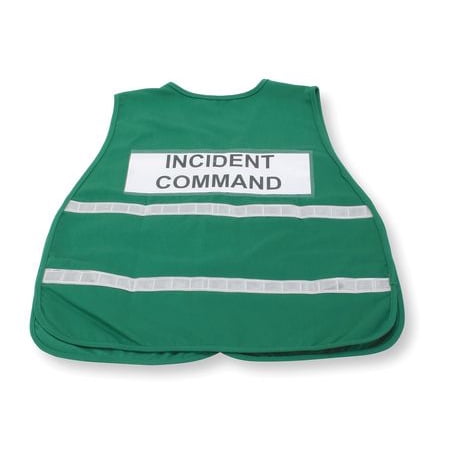 Condor 2PDP1 Universal Green Polyester/Cotton Incident Command Vest