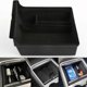 thumbnail image 1 of Update Center Console Organizer Tray for Latest 2021 2022 Tesla Model 3 Model Y, Car Interior Flocked Armrest Hidden Cubby Drawer Flocking Storage Box, 1 of 5