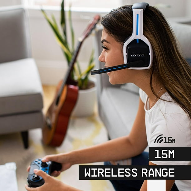 Astro A20 Gen 2 Wireless Gaming Headset with Microphone for PS5 PS4 White Blue A20 Gen 2 Wireless Gaming Headset Walmart