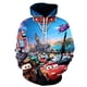 thumbnail image 2 of Sudadera con capucha para hombre de otoño e invierno con estampado 3D de Pixar Car Lightning McQueen, chaqueta con patrón de moda para deportes callejeros, sudadera informal para hombre, 2 of 5