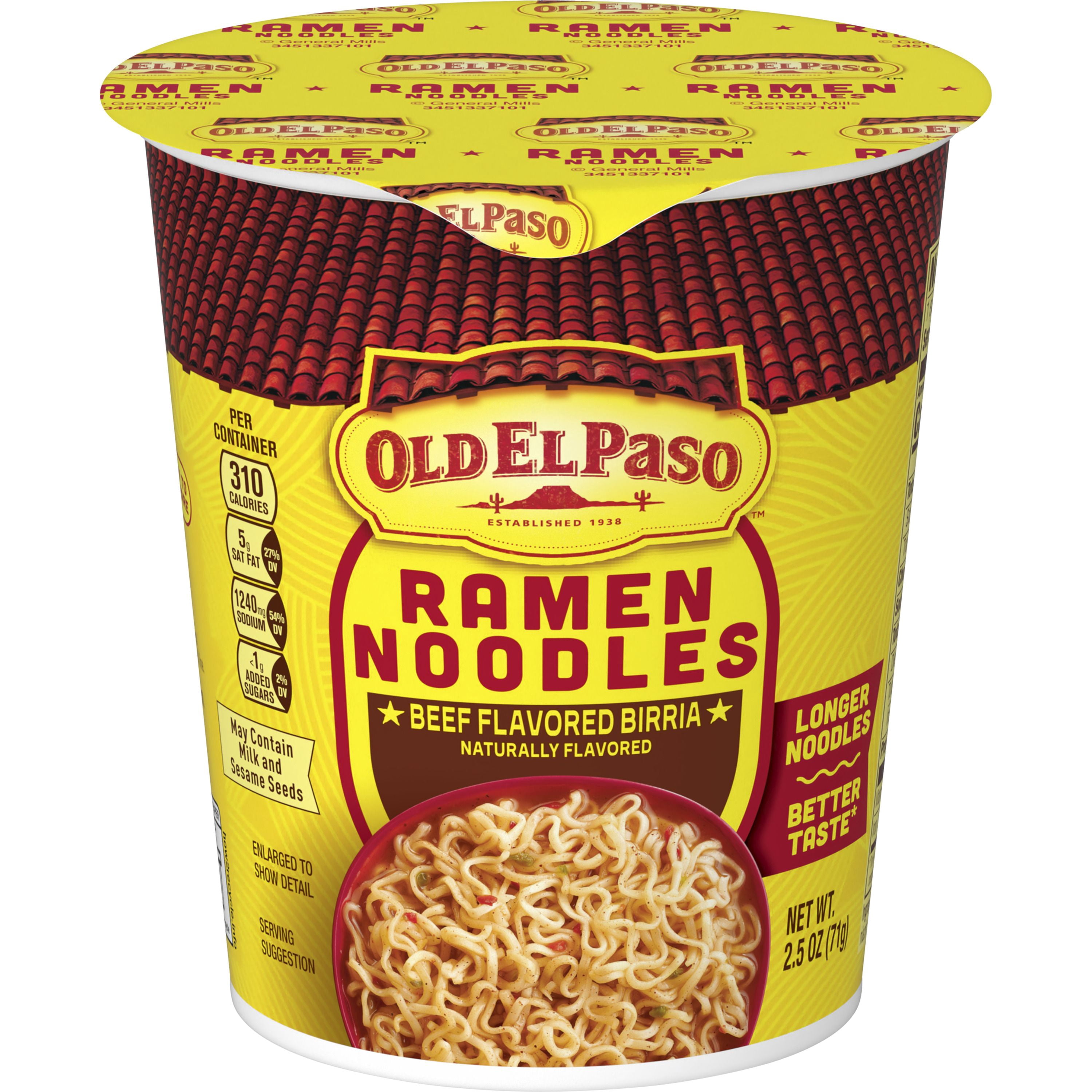 Old El Paso Birria Ramen Noodles Cup