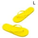 thumbnail image 1 of 1 par de sandalias planas Qarigey con punta abierta para mujer Calzado amarillo Talla S M L, 1 of 6