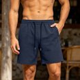 thumbnail image 2 of IhhxPro Big and Tall Men's Athletic Shorts Quick Dry Moisture-Wicking Drawstring Summer Textured Workout Loose Fit Casual Running Gym Training Lightweight Breathable M-3XL, 2 of 7