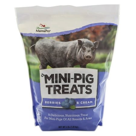 UPC: 0095668009595 | Manna Pro Mini Pig Treats – Berries and Cream Flavor  4 lbs.