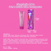 GlorySmile Dual Chamber PAP Teeth Whitening Toothpaste, 100g (3.53oz)