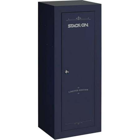Stack-On Limited Edition 18-Gun Steel Security Cabinet, Blue