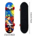 thumbnail image 5 of Finger Skateboard Set, 9 Pieces Random Selection Mini Finger Skateboard Professional Alloy Finger Skateboards Creative Gift Compatible with Children, 5 of 5