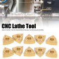 thumbnail image 3 of 10 Pcs Insert de Tour CNC Lame en Carbure Solide Indexable Coupe WNMG080408TM LF9018, 3 of 4